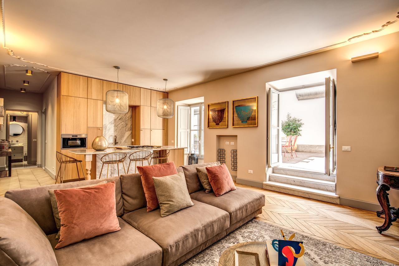 רומא Decharme Apartment With Terrace In Monti מראה חיצוני תמונה